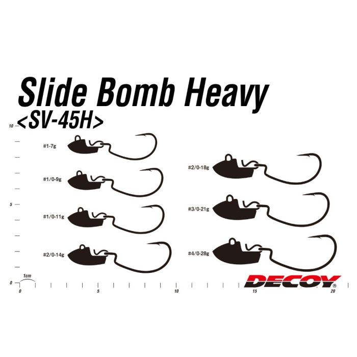Jig Decoy SV-45H Slide Bomb Heavy