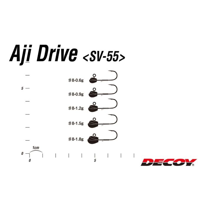 Jig Decoy SV-55 Aji Drive, Nr.8, 5bucplic