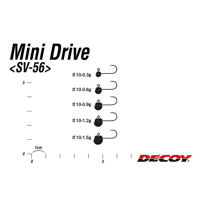 Jig Decoy SV-56 Mini Drive, Nr.10, 5bucplic