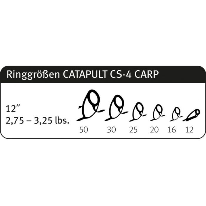 Lanseta Sportex Catapult CS-4 Carp, 3.66m, 2.75lbs, 2buc