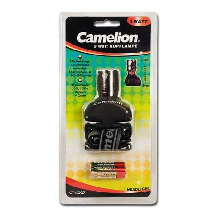 Lanterna de Cap Camelion Headlight, 1 x LED 3W, 130 Lumeni