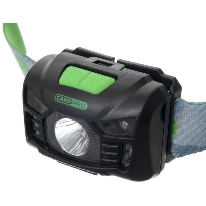 Lanterna de Cap Carp Pro Diamond WR Motion Sensor Head Torch Rechargeable, 100 Lumeni