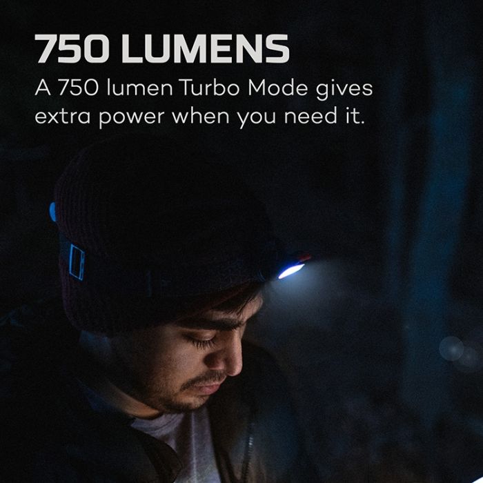 Lanterna de Cap Nebo EINSTEIN™ 750 LED Head Torch, Max 750 Lumeni