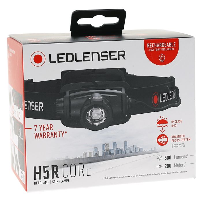 Lanterna de Cap Reincarcabila Led Lenser H5R Core, 500 Lumeni