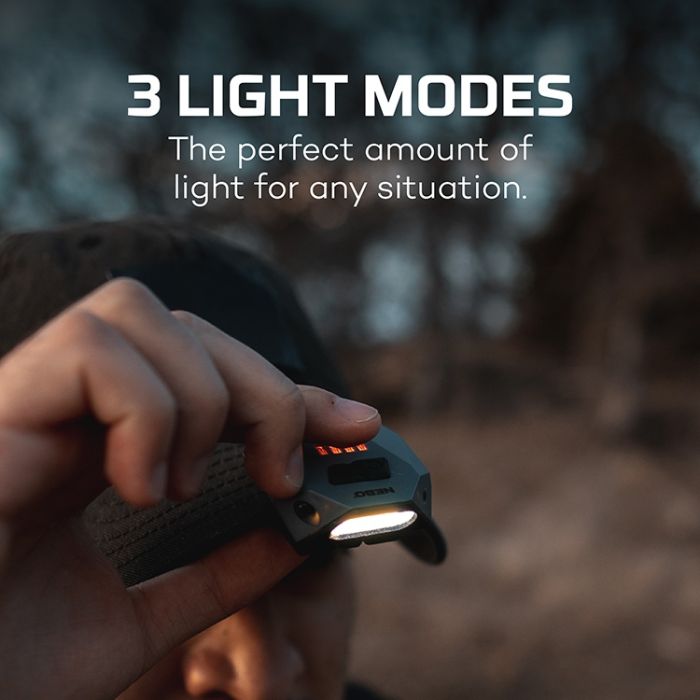 Lanterna de Cap Reincarcabila Nebo EINSTEIN™ CAP LED Head Torch, Max 50 Lumeni