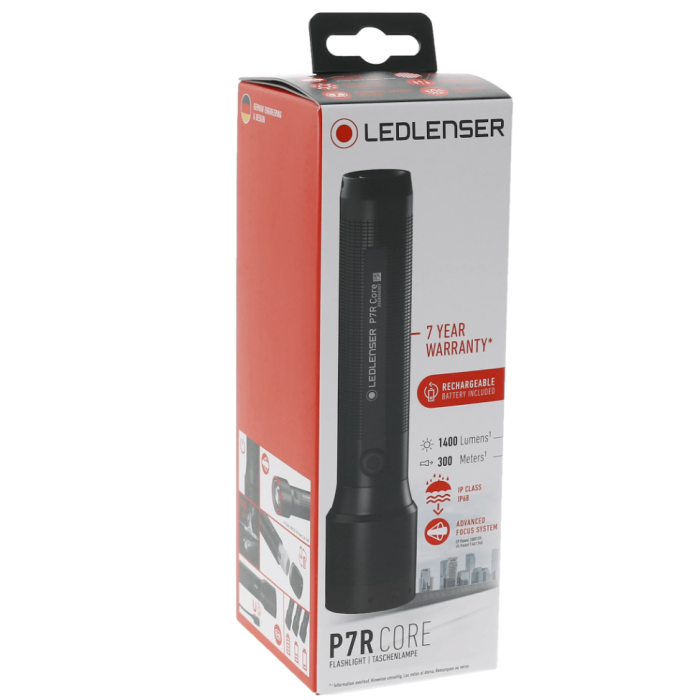 Lanterna de Mana Reincarcabila Led Lenser P7R Core, 1400 Lumeni