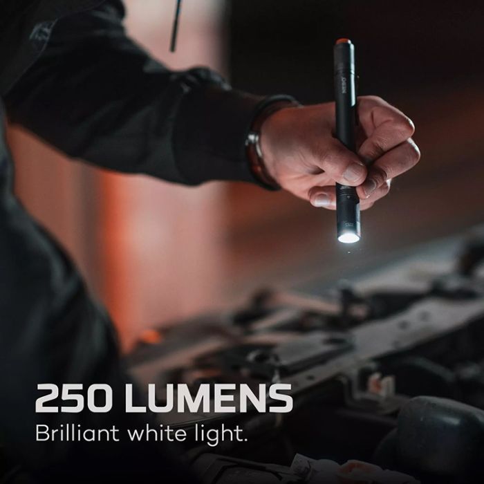 Lanterna de Mana Reincarcabila Nebo COLUMBO™ 250 RCFLEX, Max 250 Lumeni