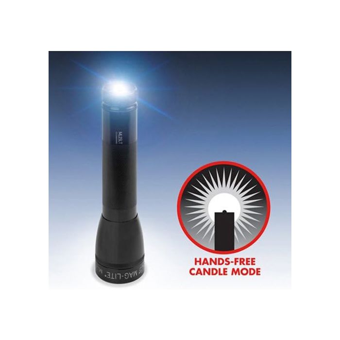 Lanterna Maglite 2 Cell C Xenon Flashlight, Black, Blister