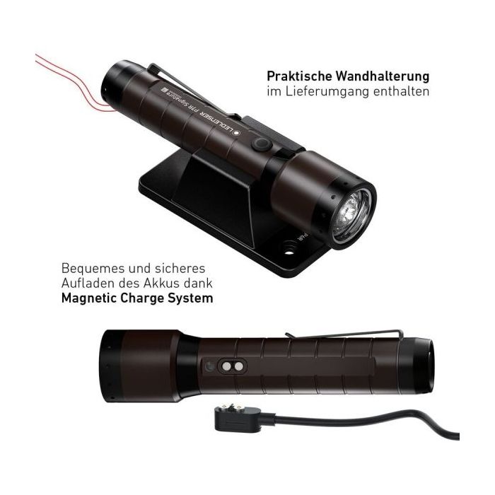 Lanterna Reincarcabila Ledlenser P7R Signature 2000 Lumeni, Li-Ion + Cablu USB
