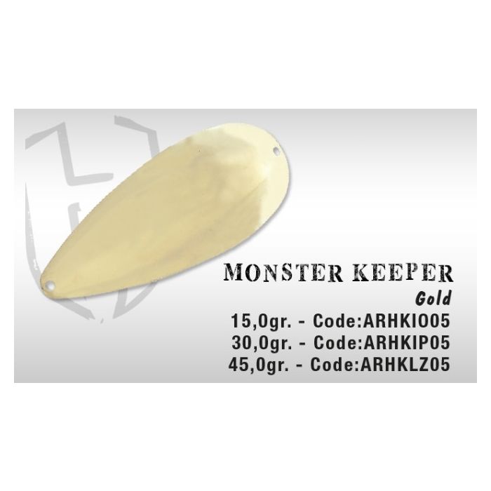 Lingurita Oscilanta Colmic Herakles Monster Keeper, Gold, 10cm, 45g