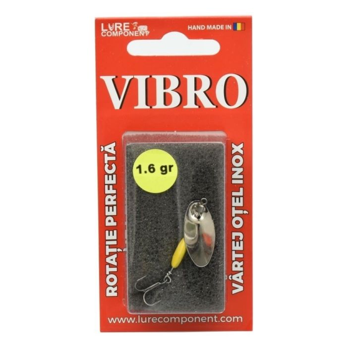 Lingurita Rotativa Lure Component Vibro, NiG, 1.6g