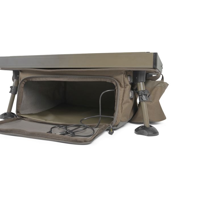 Masa pentru Monturi Avid Carp Double Decker Bivvy Table + Organiser, 55x41x35.5cm