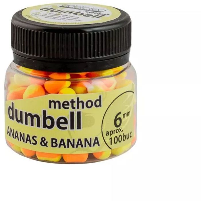 Pop Up Addicted Carp Baits Method Dumbell 6mm Ananas & Banana