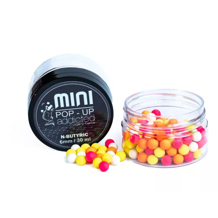 Mini Pop Up Addicted Carp Baits, 6mm, 30mlborcan