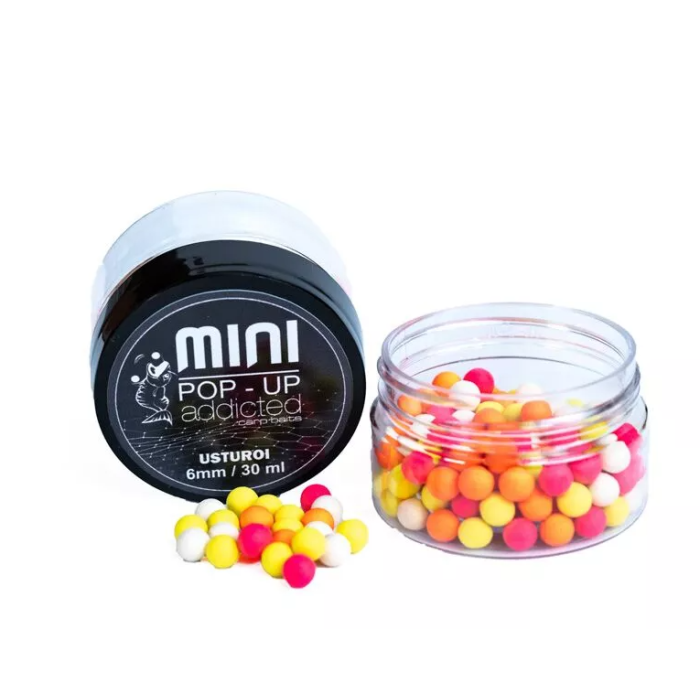 Mini Pop Up Addicted Carp Baits, 6mm, 30mlborcan
