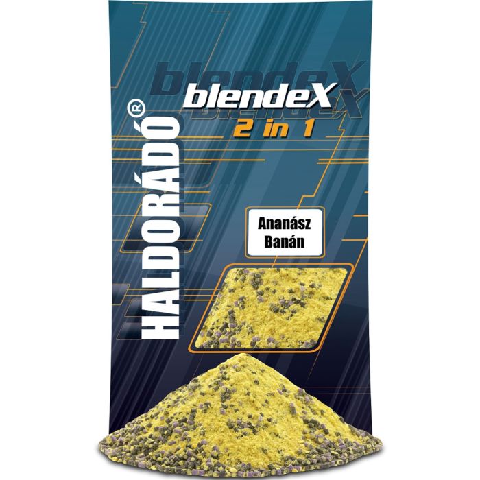 Mix Pelete + Groundbait Haldorado BlendeX 2 in 1, 800g/punga