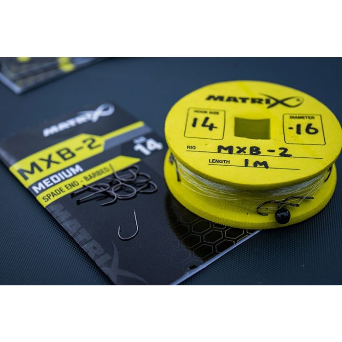 Carlige Matrix MXB-2 Barbed Spade End, 10buc/plic 5