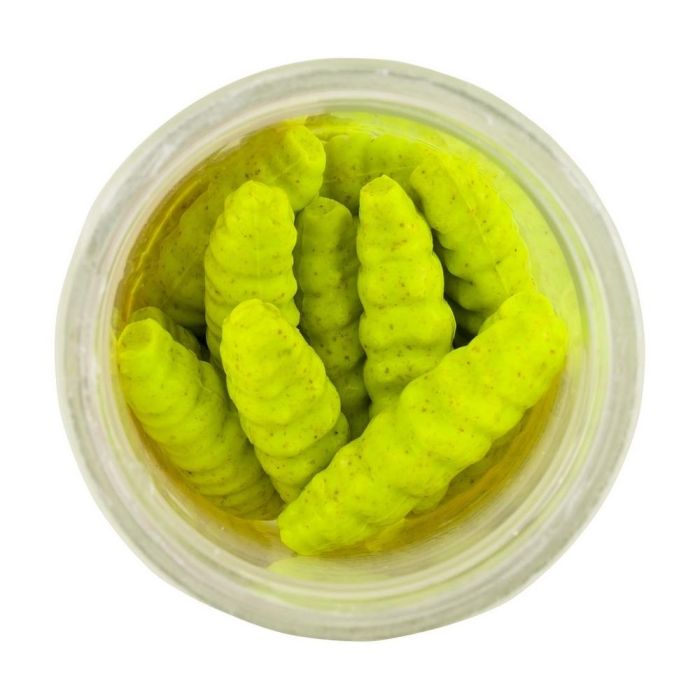 Naluca Berkley Gulp! Alive Honey Worm Original Scent Chartreuse, 18bucborcan