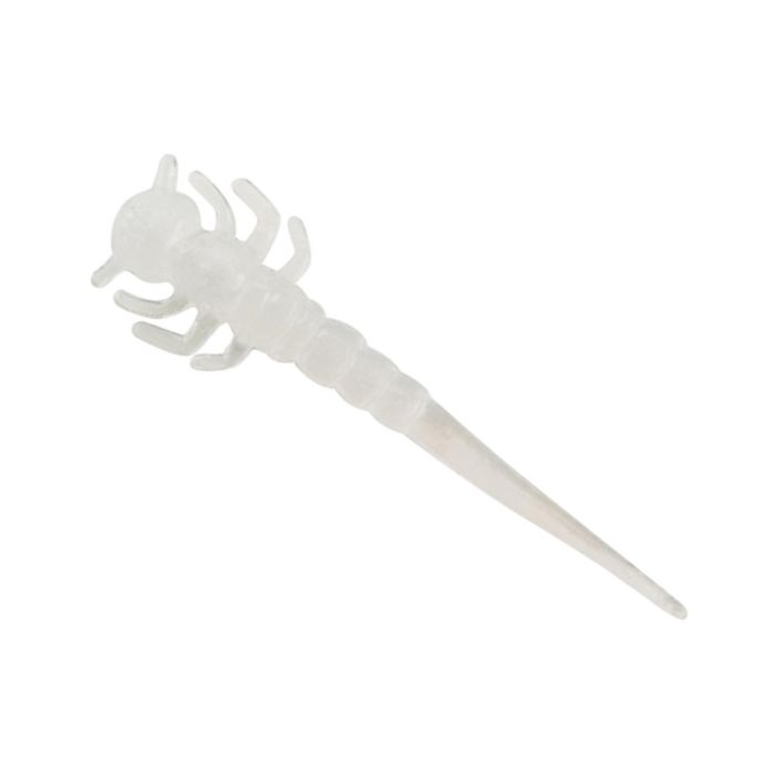 Naluca Berkley PowerBait Ice Swordtail, Glow White, 3cm, 14buc/plic