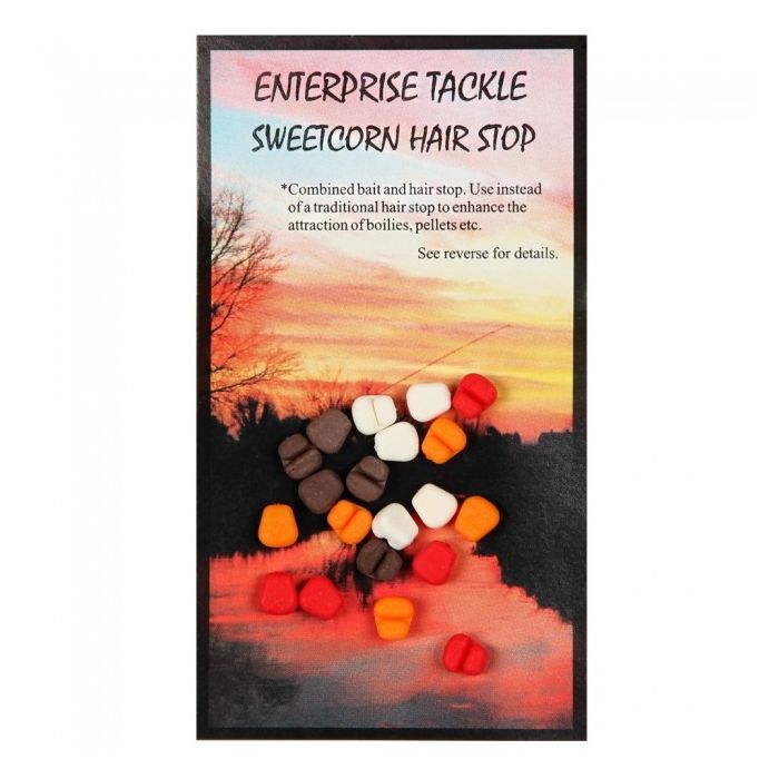 Opritoare Enterprise Tackle Sweetcorn Hair Stops, 20buc/plic