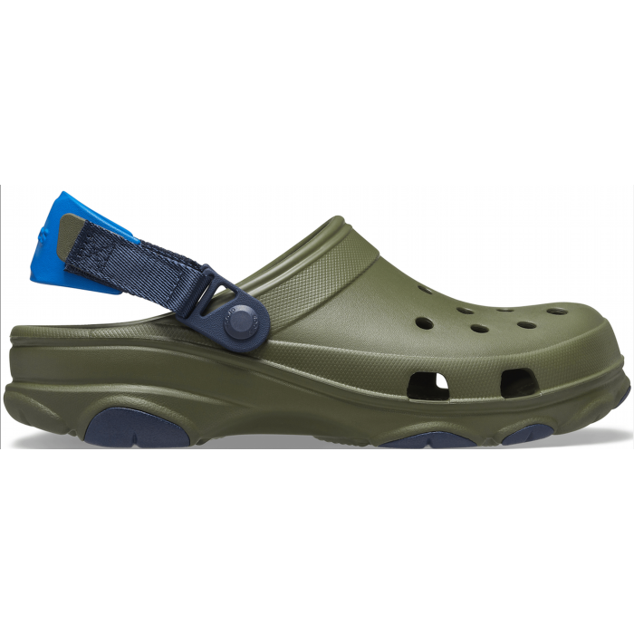 Papuci Crocs Classic All-Terrain Clog, Army Green / Navy