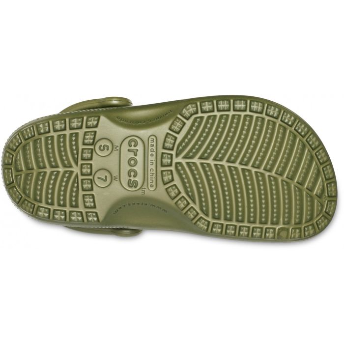 Papuci Crocs Classic Clog, Army Green