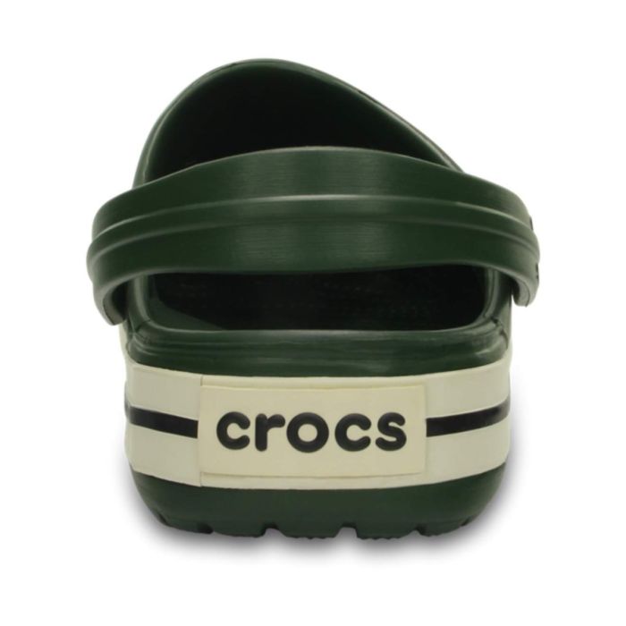 Papuci Crocs Crocband Green Forrest/Stucco
