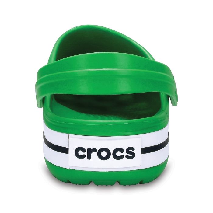 Papuci Crocs Crocband Green/White