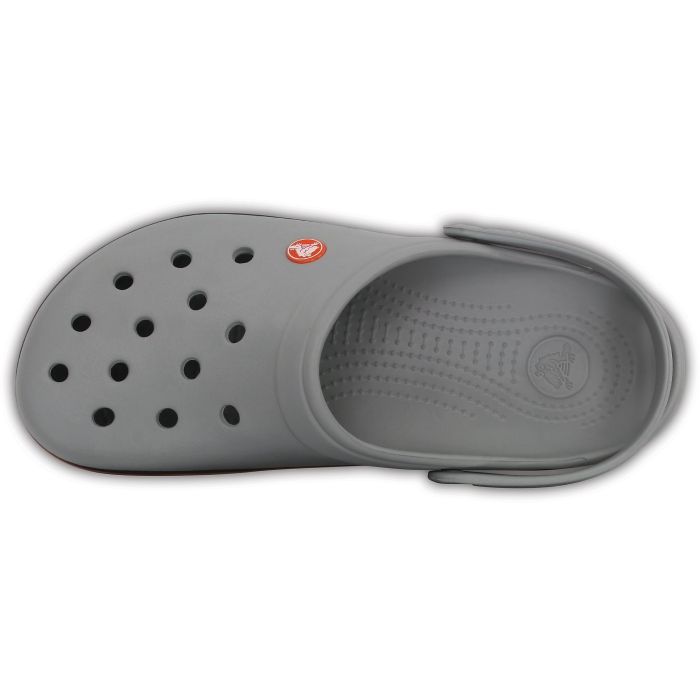 Papuci Crocs Crocband Light Grey/Navy