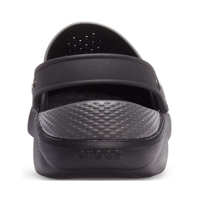 Papuci Crocs LiteRide Clog, Black/Slate Grey