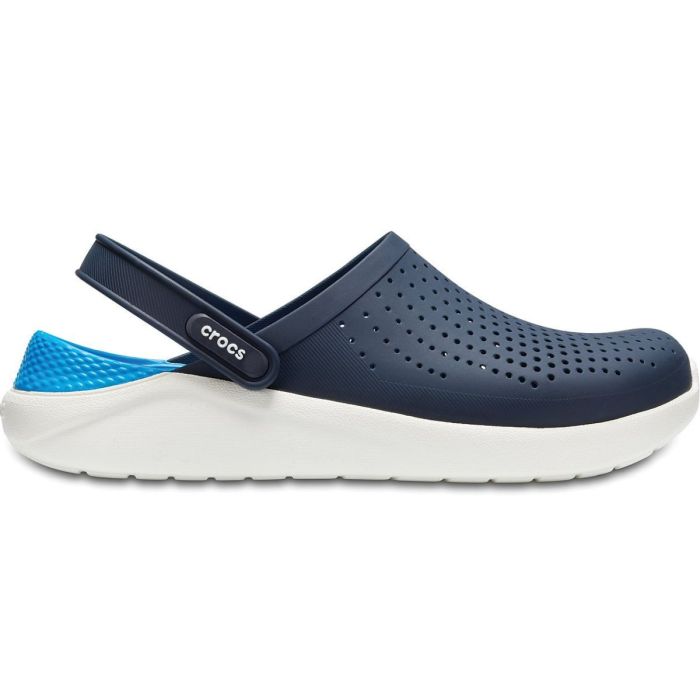 Papuci Crocs LiteRide Relaxed, Navy/White