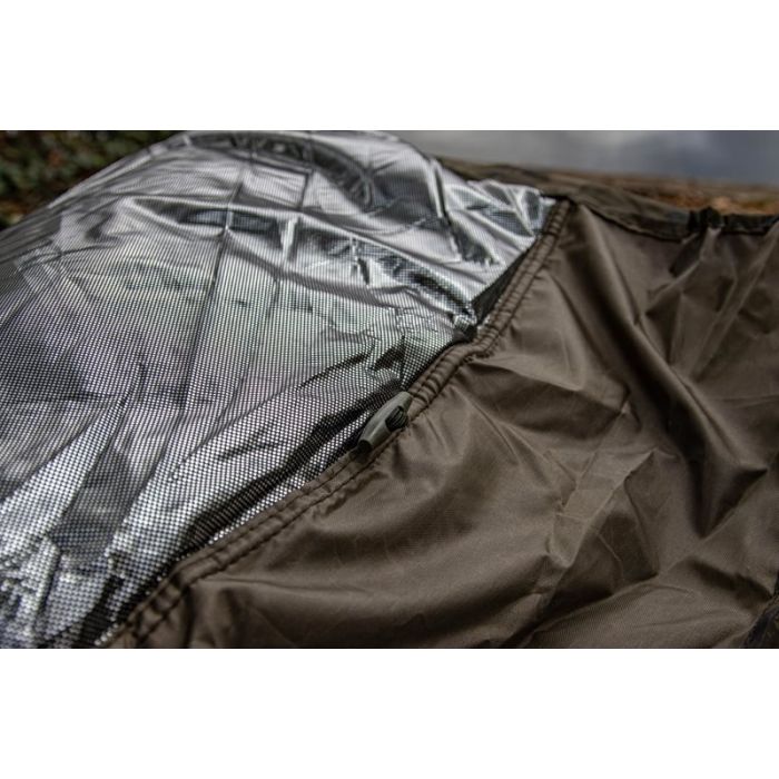 Patura Pat Solar Undercover Camo Thermal Bedchair Cover, 220x95cm