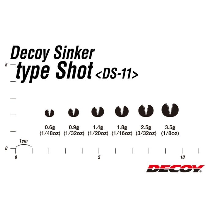 Plumbi Alice Despicate Decoy DS-11 Sinker Type Shot
