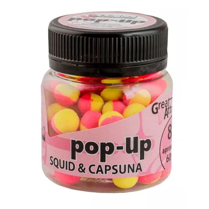 Pop Up Addicted Carp Baits 8mm Squid & Capsuna