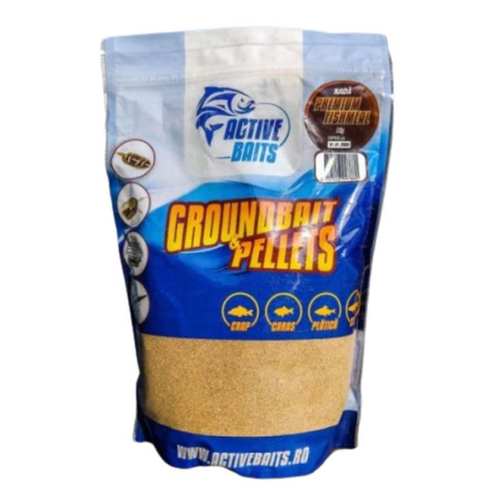 Groundbait Active Baits, 1kg Premium Fishmeal