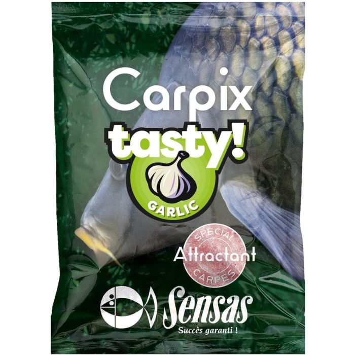 Aditiv Pudra Sensas Carp Tasty, 300g Garlic