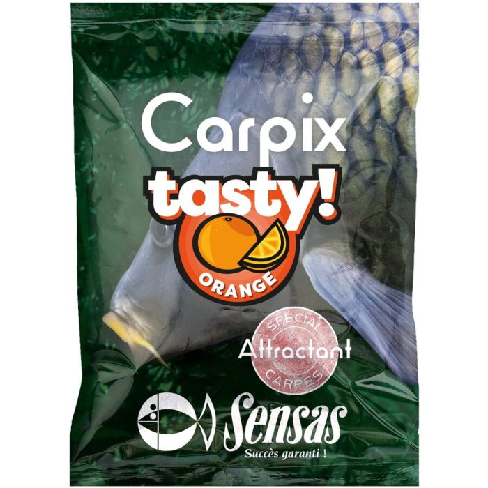 Aditiv Pudra Sensas Carp Tasty, 300g Orange