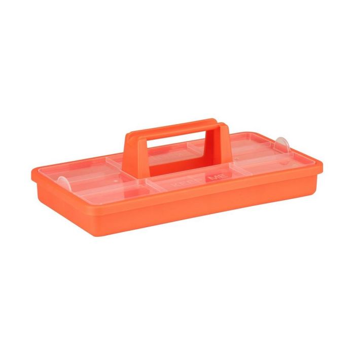 Set Spinning Valigeta pentru Copii Skakespeare Cosmic Tackle Box, Orange, 18.5x32x18cm
