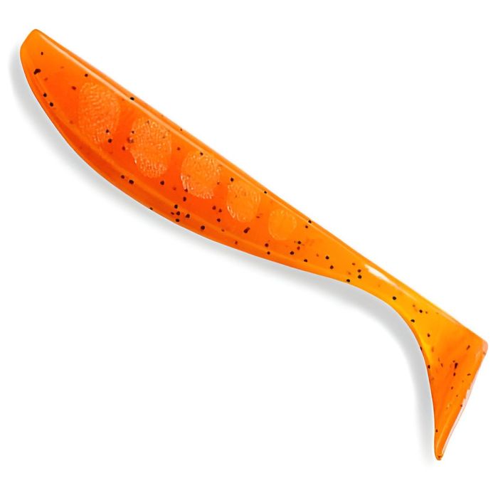 Shad FishUp Wizzle Shad, Orange Pumpkin/Black, 8cm, 8buc/plic