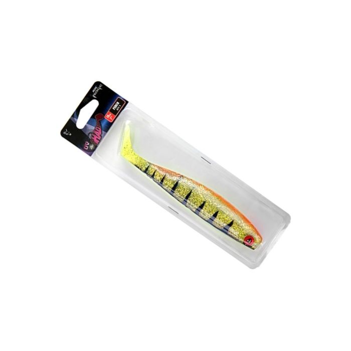 Shad FOX Rage Pro Shad, UV Perch, 18cm, 1buc/blister