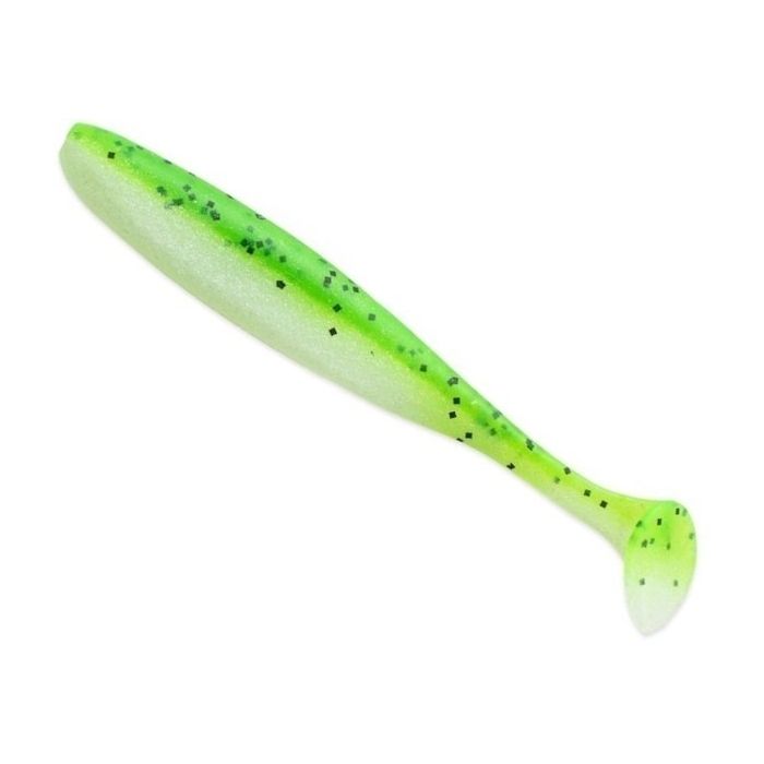 Shad Keitech Easy Shiner, Chartreuse Pepper Shad, 7.6cm, 10buc/plic