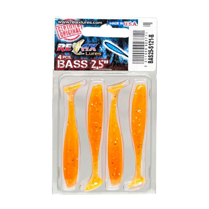 Shad Relax Bass Standard, S121, 6.5cm, 4buc/blister