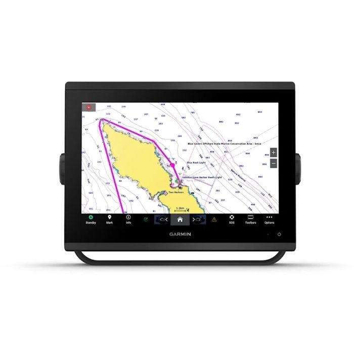Sonar Chartplotter Garmin GPSMAP 1223xsv Worldwide cu SideVu/ClearVu/CHIRP + Radar cu Cupola GMR 18 HD3 6