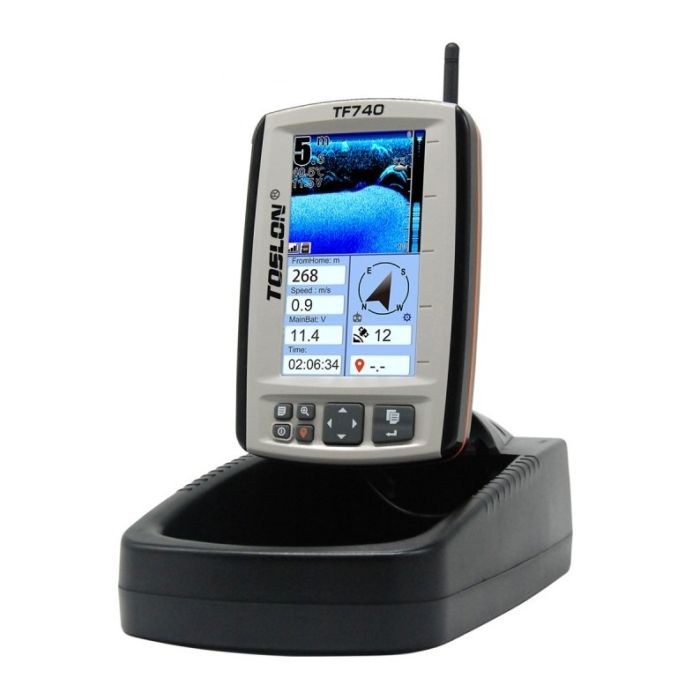 Sonar cu GPS si Autopilot Toslon TF 740 pentru Navomodele