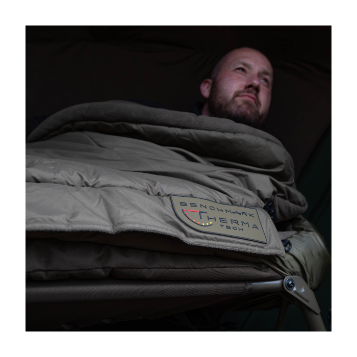 Sac de dormit incalzit Avid Carp Benchmark Thermatech Heated Sleeping Bag, Standard, 210x85cm 