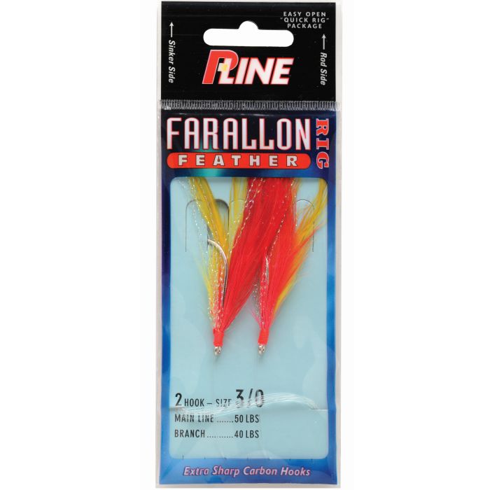 Taparine P-Line Farallon Feather Rig (Nr.5/0), 2buc/plic