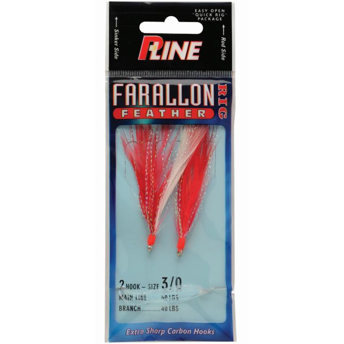 Taparine P-Line Farallon Feather Rig (Nr.50), 2buc/plic