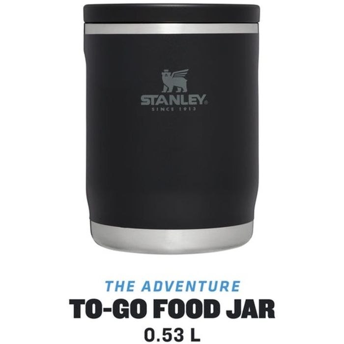 Termos pentru Mancare Stanley Adventure To-Go Food Jar, Black, 0.53L