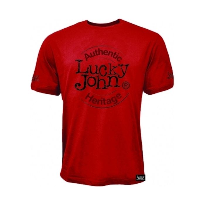 Tricou Lucky John T-Shirt, Rosu