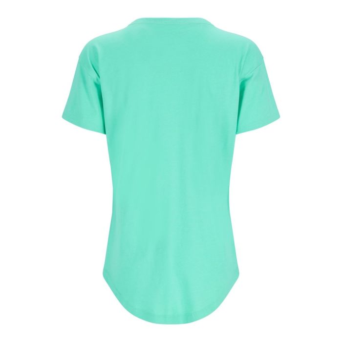 Tricou Simms Womens Script T-Shirt Gulf Blue